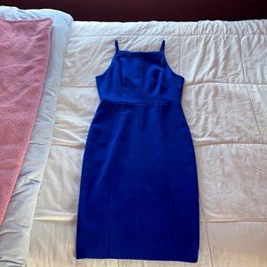 Sleek Blue Dress